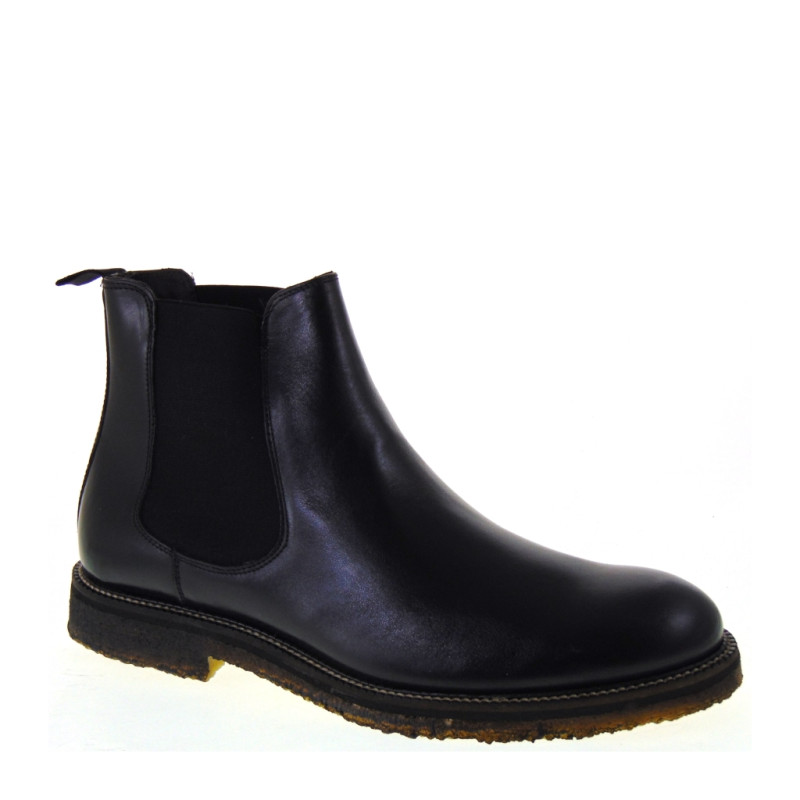 MELLUSO U31032F STIVALETTI BEATLES UOMO IN PELLE NERO INVERNALI PREZZO  SCONTATO | eBay