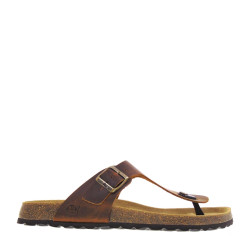 BIO BIO BILL Infradito Bio Uomo Pelle Cuoio  Suola Gomma