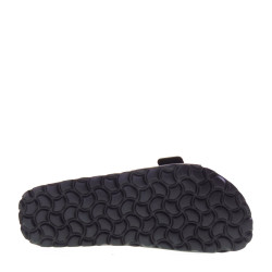 BIO BIO CELIA Sandali Ciabatte Bio Donna Similpelle Nero  Suola Gomma Light