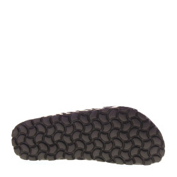 BIO BIO KALIMZEBRA Sandali Ciabatte Bio Donna Cavallino Bianco Nero  Suola Gomma Light