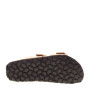 BIO BIO KAROL Sandali Ciabatte Bio Donna Similpelle Oro Rosa  Suola Gomma Light