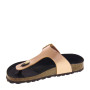 BIO BIO KLOE Infradito Bio Donna Similpelle Oro Rosa  Suola Gomma Light