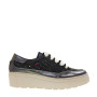 CALLAGHAN 14938 Sneaker Casual Donna Moon Line Pelle Camoscio Verde Oliva Tacco Zeppa 3Cm Suola Extralight