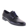 CALLAGHAN 18900 Derby Cerimonia Uomo Umi Pelle Abrasivata Blu Notte Tacco Grosso  Suola Gomma