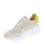 CALLAGHAN 30031 Sneaker Casual Donna Hanna Rafia Beige Tacco Zeppa 5Cm Suola Extralight