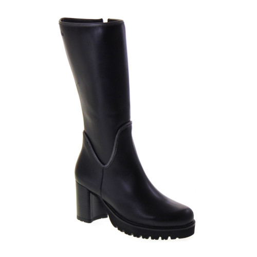 CALLAGHAN 30801 Stivali Tre Quarti Casual Donna Jazz Pelle Nero Tacco Grosso 7Cm Suola Extralight
