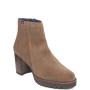CALLAGHAN 30811 Stivaletti Casual Donna Jazz Scamosciato Taupe Tacco Blocco 7Cm Suola Extralight