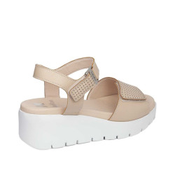 CALLAGHAN 32002 Sandali Sportivi Donna Bera Pelle Rosa Tacco Zeppa 6Cm Suola Extralight CALLAGHAN 32002 Sandali Sportivi Donna Bera Pelle Rosa Tacco Zeppa 6Cm Suola Extralight