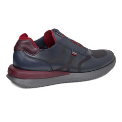 CALLAGHAN 51104 Sneaker Casual Uomo Moses Pelle Blu  Suola Extralight