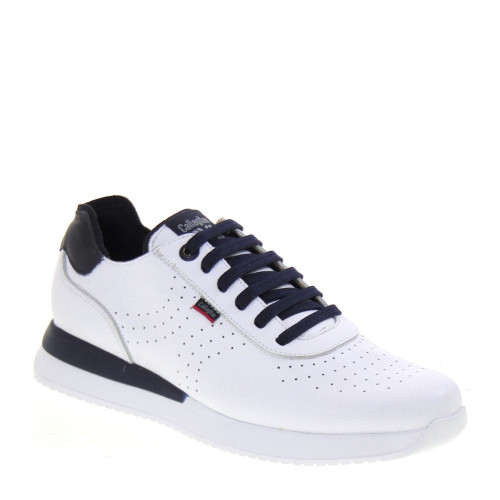 CALLAGHAN 51111 Sneaker Casual Uomo Moses Pelle Bianco  Suola Extralight
