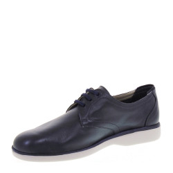 CALLAGHAN 54500 Stringate Basse Uomo Barak Pelle Blu  Suola Extralight