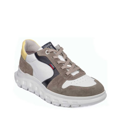 CALLAGHAN 55301 Sneaker Casual Uomo Squalo 2 Pelle Piedra  Suola Extralight