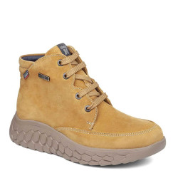 CALLAGHAN 60200 Scarponcini Casual Donna Suv Sra Nubuk Senape Tacco Zeppa 3Cm Suola Extralight