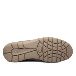 CALLAGHAN 81308 Derby Casual Uomo Sun Nubuk Taupe  Suola Extralight