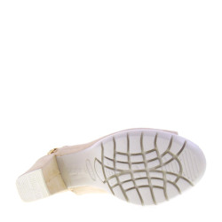 CALLAGHAN 99136 Sandali Sportivi Donna Judit Scamosciato Rosa Tacco Grosso 8Cm Suola Extralight