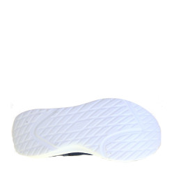 CLIAWALK EASY1 Sneaker Casual Donna Tela Blu Tacco Zeppa 4Cm Suola Gomma