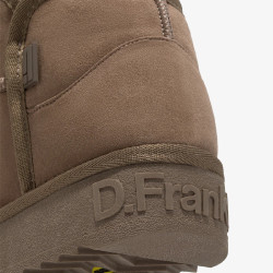 DFRANKLIN SH370021 Scarponcini Moda Donna Pack Nordic Low Basic Sintetico Taupe  Suola Gomma Gambale Caviglia