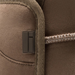 DFRANKLIN SH370021 Scarponcini Moda Donna Pack Nordic Low Basic Sintetico Taupe  Suola Gomma Gambale Caviglia