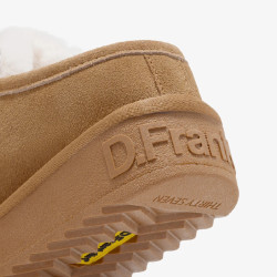 DFRANKLIN SH375005 Sabot Moda Donna Pack Nordic Clog Sintetico Beige  Suola Gomma