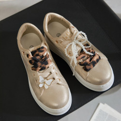 ERYNN 9161 Sneaker Casual Donna Sintetico Oro Tacco Zeppa 5Cm Suola Gomma ERYNN 9161 Sneaker Casual Donna Sintetico Oro Tacco Zeppa 5Cm Suola Gomma