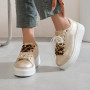 ERYNN 9161 Sneaker Casual Donna Sintetico Oro Tacco Zeppa 5Cm Suola Gomma ERYNN 9161 Sneaker Casual Donna Sintetico Oro Tacco Zeppa 5Cm Suola Gomma