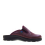 FLY FLOT 81Q552B Pantofole Casa Camera Donna Sintetico Bordeaux Tacco Zeppa 3Cm Suola Gomma
