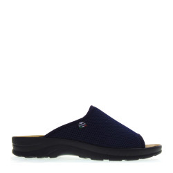 FLY FLOT S5214FB Pantofole Scendiletto Uomo Ancarano Spugna Blu  Suola Gomma