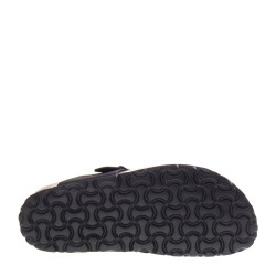 GOLD STAR 39930 Infradito Bio Uomo Similpelle Nero  Suola Gomma