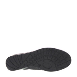 LUXURY RITA54 Sneaker Casual Donna Pelle Vernice Nero Tacco Zeppa 5Cm Suola Gomma