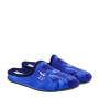 MARADONA by MARPEN SLIPPERS CFAM2 Pantofole Casa Camera Uomo Panno Azzurro  Suola Gomma