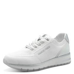 MARCO TOZZI 23737 Sneaker Casual Donna Tessuto Bianco  Suola Gomma