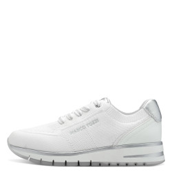 MARCO TOZZI 23737 Sneaker Casual Donna Tessuto Bianco  Suola Gomma