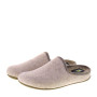MARPEN SLIPPERS 39ITIN23 Pantofole Casa Camera Uomo Feltro Beige  Suola Gomma