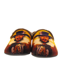 MARPEN SLIPPERS 504IV21 Pantofole Casa Camera Uomo Panno Marrone   Suola Gomma