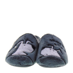 MARPEN SLIPPERS 549IV20 Pantofole Casa Camera Uomo Panno Grigio  Suola Gomma