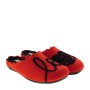 MARPEN SLIPPERS IT18IV22 Pantofole Casa Camera Donna Feltro Rosso  Suola Gomma