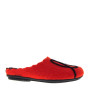 MARPEN SLIPPERS IT18IV22 Pantofole Casa Camera Donna Feltro Rosso  Suola Gomma