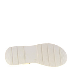 OH MY SANDALS 5192 Sandali Sportivi Donna Pelle Ghiaccio Tacco Zeppa 5Cm Suola Gomma