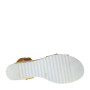 OH MY SANDALS 5215 Sandali Sportivi Donna Pelle Cuoio Tacco Zeppa 7Cm Suola Gomma