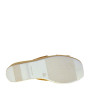 OH MY SANDALS 5223 Sandali Ciabatte Donna Scamosciato Cuoio Tacco Zeppa 9Cm Suola Gomma