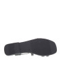 OH MY SANDALS 5316 Sandali Sportivi Donna Pelle Nero Tacco Grosso 1Cm Suola Gomma