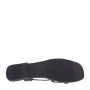 OH MY SANDALS 5317 Infradito Quotidiano Donna Pelle Nero Tacco Grosso 1Cm Suola Gomma