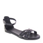 OH MY SANDALS 5318 Sandali Sportivi Donna Pelle Nero  Suola Gomma