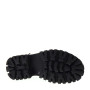 PIRANHA 306 Stivaletti Casual Donna Pelle Nero Tacco Grosso 5Cm Suola Gomma Gambale Caviglia