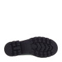 PITILLOS 10103 Mocassini Casual Donna Pelle Nero Tacco Grosso 4Cm Suola Gomma