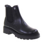 PITILLOS 10105 Stivaletti Casual Donna Pelle Nero Tacco Grosso 4Cm Suola Gomma