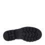 PITILLOS 10106 Anfibi Casual Donna Pelle Nero Tacco Grosso 4Cm Suola Gomma