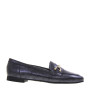 PITILLOS 10170 Mocassini Casual Donna Pelle Antracite Tacco Grosso 1Cm Suola Gomma