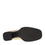 PITILLOS 10192 Stivaletti Moda Donna Pelle Piedra Tacco Grosso 7Cm Suola Gomma Gambale Caviglia