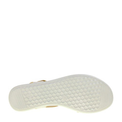 RIPOSELLA ALYWA01BX Sandali Sportivi Donna Alyssa Similpelle Beige Tacco Zeppa 5Cm Suola Gomma